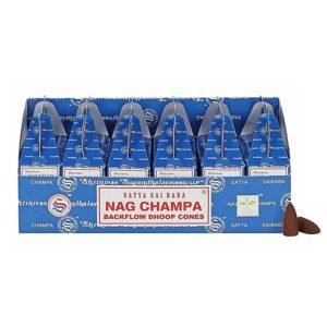 Conos de incienso de reflujo Nag Champa -- 75 g