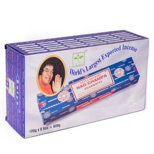 Incienso Satya Nag Champa paquete maxi -- 100 g