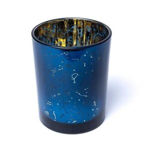 Portavelas constelaciones -- 10x12,5 cm