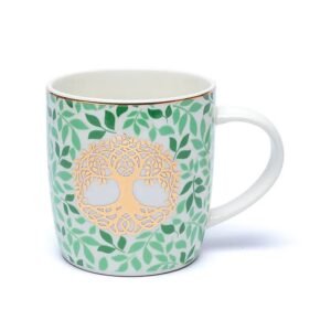 Taza de té con infusor Árbol de la Vida -- ±400 ml
