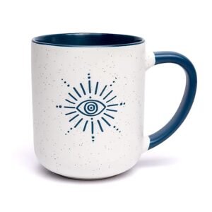 Taza Ojo azul -- ±400 ml